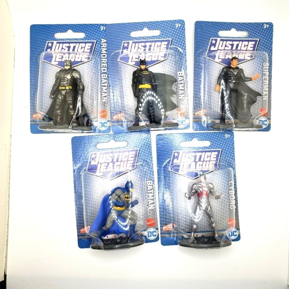 Dc Batman Superman Cyborg Justice league super hero display figurines